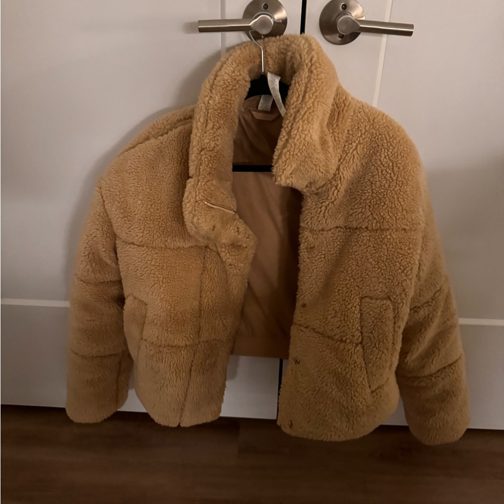 ALO Yoga Tan Sherpa Jacket